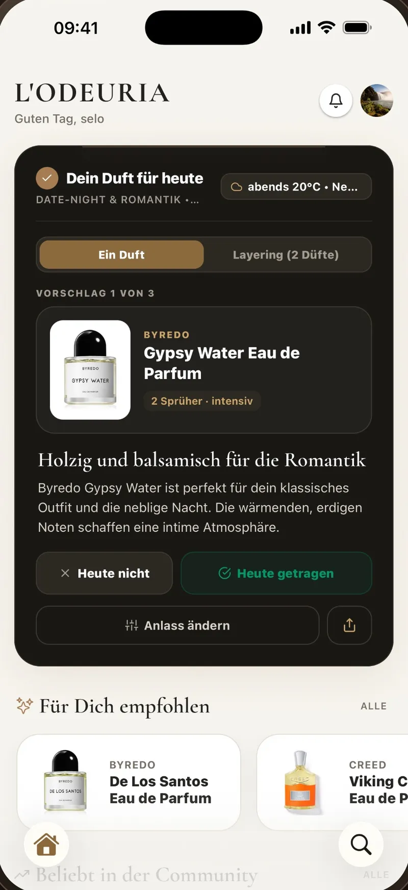 L'Odeuria app